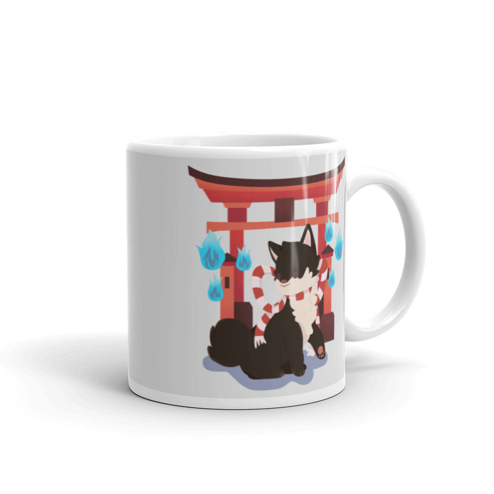 Yokai Shiba / Black and Tan Shiba Mug