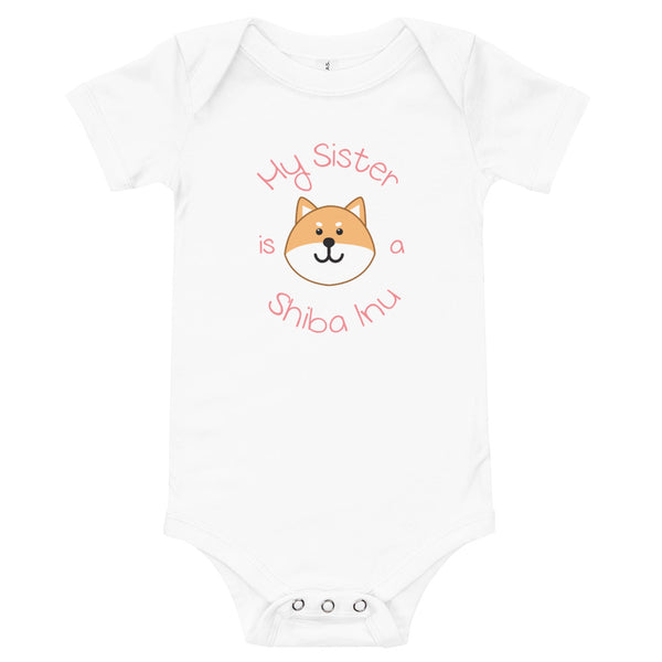 My Sister is a Shiba Inu / Light Red Shiba Onesie