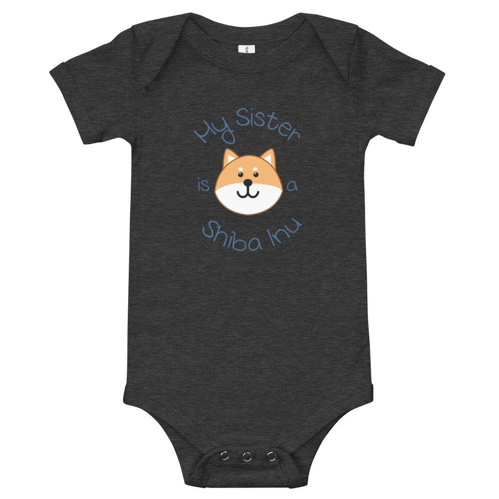 My Sister is a Shiba Inu / Light Red Shiba Onesie (Boy Ver.)