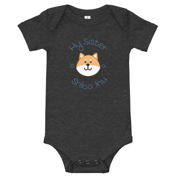 My Sister is a Shiba Inu / Light Red Shiba Onesie (Boy Ver.)