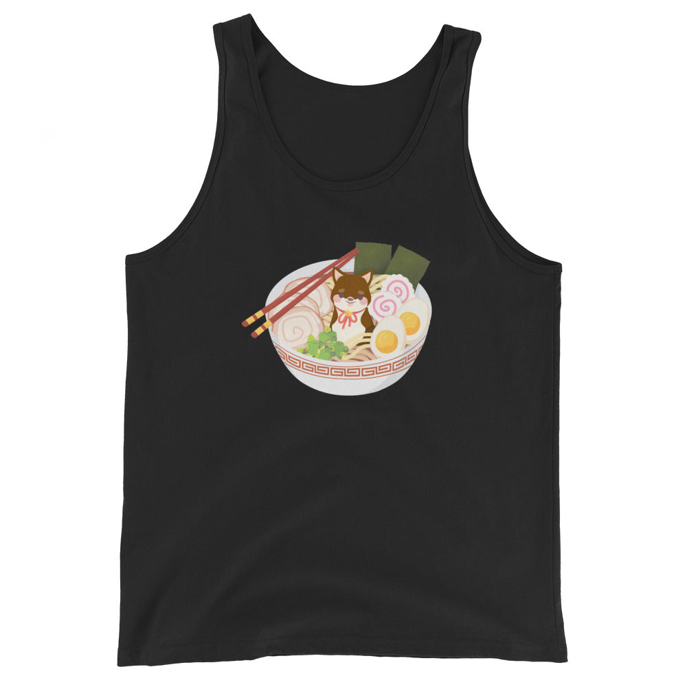 Ramen Shiba / Sesame Shiba Unisex Tank Top