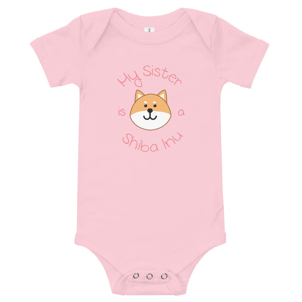 My Sister is a Shiba Inu / Light Red Shiba Onesie