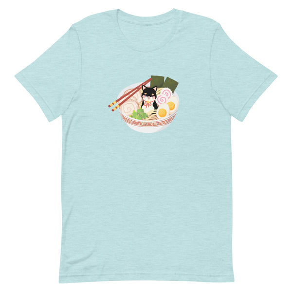 Ramen Shiba / Black and Tan Shiba Unisex T-Shirt