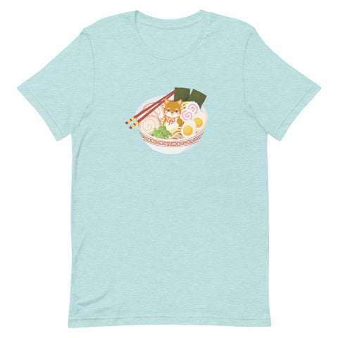 Ramen Shiba / Red Shiba Unisex T-Shirt