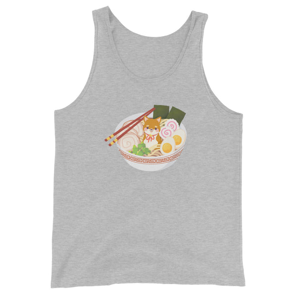 Ramen Shiba / Red Shiba Unisex Tank Top