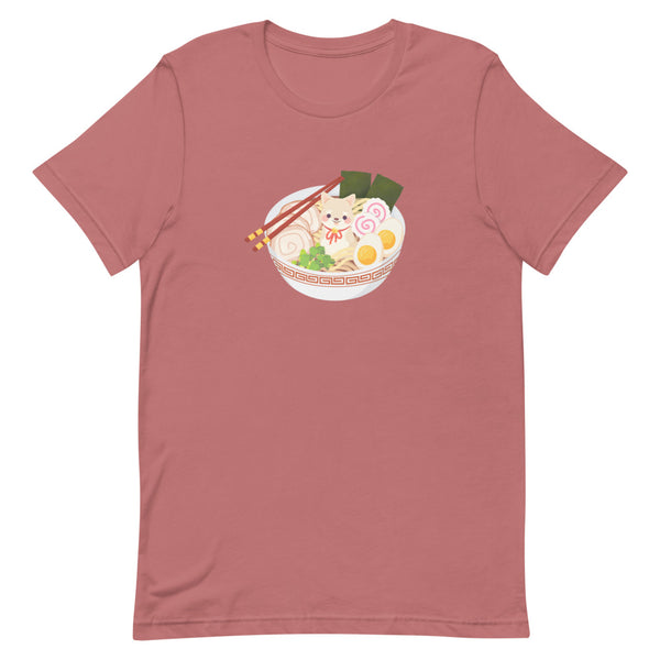 Ramen Shiba / Cream Shiba Unisex T-Shirt