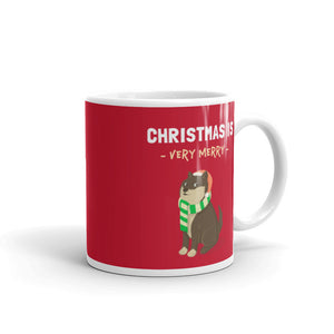 Christmas is Very Merry / Sesame Shiba Mug