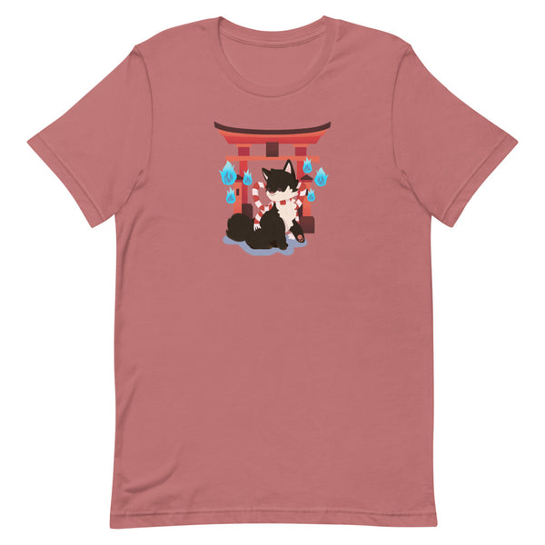 Yokai Shiba / Black and Tan Shiba Unisex T-Shirt