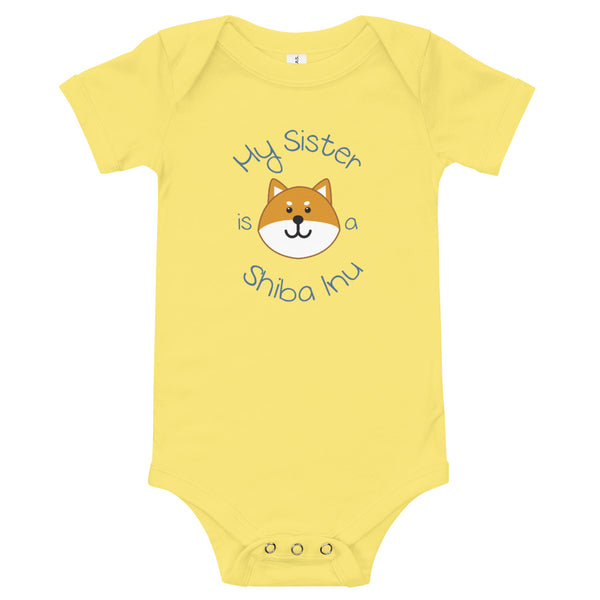 My Sister is a Shiba Inu / Red Shiba Onesie (Boy Ver.)