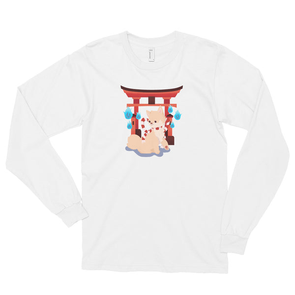 Yokai Shiba / Cream Shiba Unisex Long-Sleeve Shirt