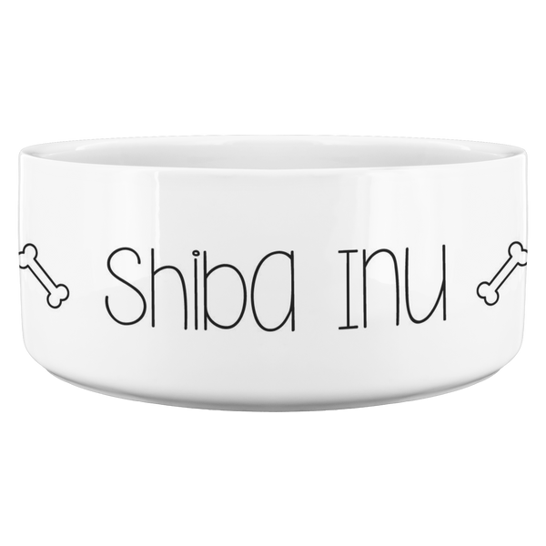 Shiba Inu Dog Bowl