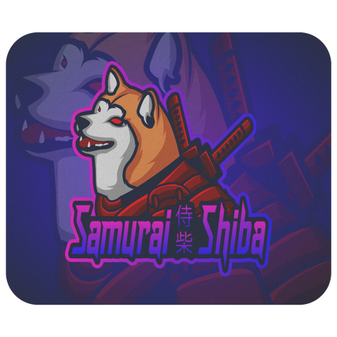 Samurai Shiba Mousepad